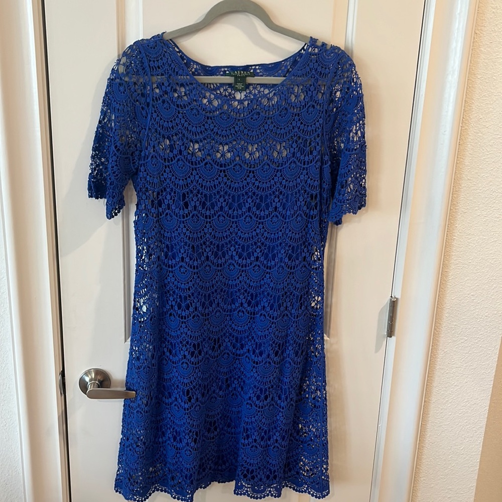 Ralph Lauren Blue Dress